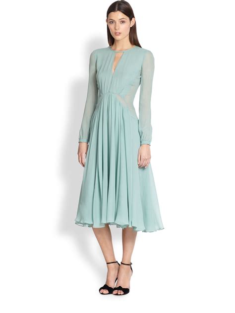 burberry prorsum kleidung|Burberry long sleeve evening dresses.